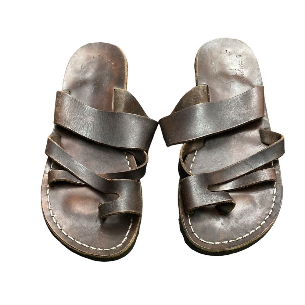 men’s Jerusalem Sandals “the Good Shepherd” size 8